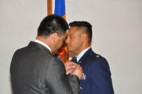 American Officer Awarded by Minister of Defense