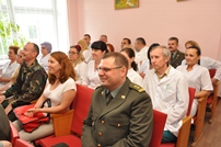 Defense Minister Congratulates Army Medical Staff