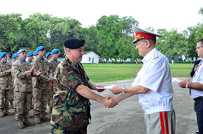 Joint Peacekeeping Forces Mark 21st Anniversary