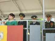 Soldiers from Balti and Cahul Take Military Oath