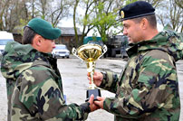 Militarii din brigada „Dacia” – cei mai buni la „Patrula militară”