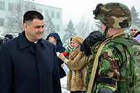 Ministrul Apărării a inspectat contingentul KFOR