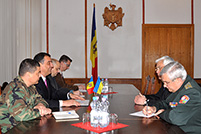 Moldovan-Ukrainian Military Meeting