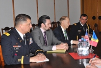 Valeriu Troenco meets with US Ambassador William Moser