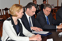 Parlamentari estonieni în vizită la Ministerul Apărării