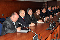 Deputy Defense Minister, Aurel Fondos, Presented to National Army Commanding Officer Corps