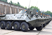 National Army Commander inspects Military Technical Vehicles (VIDEO)
