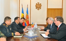 Head of OSCE Mission to Moldova Visits Ministry of Defense