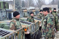 Comandantul Armatei Naţionale a inspectat tehnica pacificatorilor