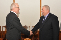 Minister of Defense Meets with Ambassador of Czech Republic
