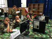 Militarii Armatei Naţionale la “LOGEX 15”