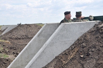 Conducerea Ministerului Apărării şi Armatei Naţionale a inspectat lucrările de renovare a poligonului de la Bulboaca