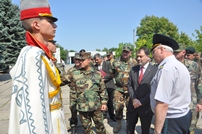 Minister of Defense Visits Military Compound 142