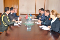 Minister of Defense Anatol Salaru Meets with Ambassador of Turkey Mehmet Selim Karta and the New Military Attaché Can Sabitay