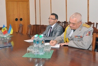 Ministrul Apărării Anatol Șalaru a avut o întrevedere cu Ambasadorul Ucrainei, Excelența Sa Ivan Gnatîşin