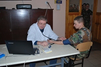 National Army Service Members Donate Blood for the Victims from “Colectiv” Club