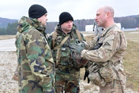 Militarii moldoveni  instruiți la Hohenfels