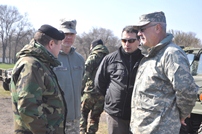 US and Moldovan Military Officials Inspect “Agile Hunter 2016” 