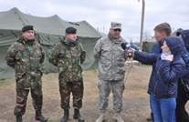 US and Moldovan Military Officials Inspect “Agile Hunter 2016” 