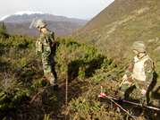 KFOR-4 EOD Team in Action