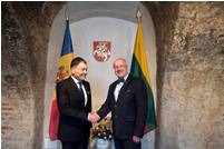Vilnius: Anatol Salaru Meets with His Lithuanian Counterpart Juozas Olekas