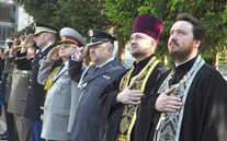 Pavel Filip a participat la festivitatea consacrată Zilei Drapelului Național