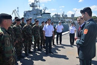 Visit of Minister of Defense Anatol Salaru at “Sea Breeze 2016”