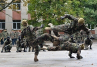 Infantrymen from Chisinau Celebrate Unit’s Day