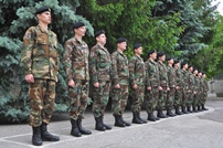 Două unităţi ale Armatei Naţionale sărbătoresc 25 de ani de la formare