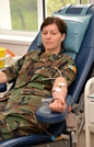 National Army Soldiers Donate Blood on World Blood Donor Day