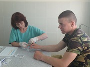 Militarii Armatei Naţionale au donat sânge de Ziua Mondială a Donatorului de Sânge