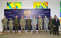 Oficial militar american în vizită în Republica Moldova
