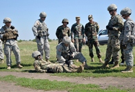 Oficial militar american în vizită în Republica Moldova