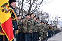Young Men Enlisted in the National Army Take Military Oath