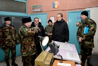 Inspection in a Military Unit from Causeni