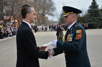 Double Celebration for the Infantrymen of “Moldova” Brigade