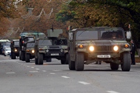 O mini-paradă militară a avut loc la Edineţ  în contextul Zilei Armatei Naţionale