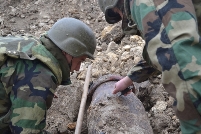 Military Engineers Neutralize 26 Explosive Objects during August-September