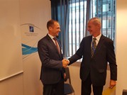 The General State Secretary of the Ministry of Defense Pays Visit to Brussels