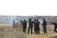 Militarii din Forţele Speciale ale Republicii Moldova şi României se antrenează la poligonul de la Bulboaca