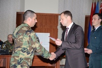 Medals for National Army Service Members Returned from Kosovo