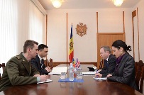 Ambasador englez în vizită la Ministerul Apărării