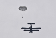 Parachute Jumps at National Army Military Training Centers