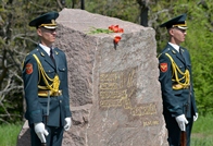 The Victims of Chernobyl Disaster Commemorated by Service Members