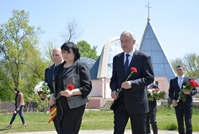 The Victims of Chernobyl Disaster Commemorated by Service Members