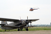 Show aviatic la Mărculeşti, organizat de Ziua Regimentului  „Decebal”