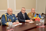 Oficial român, la Ministerul Apărării