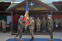  Transfer de autoritate între contingentele Armatei Naţionale  din operaţiunea KFOR
