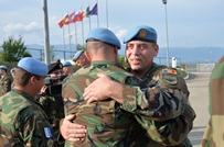  Transfer de autoritate între contingentele Armatei Naţionale  din operaţiunea KFOR