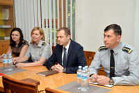 British Officials at Ministry of Defense